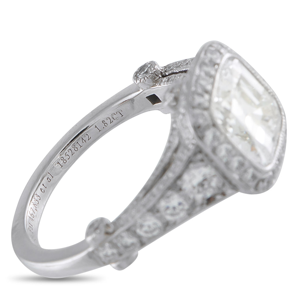 Tiffany & Co. Legacy Platinum 2.56ct Diamond Ring