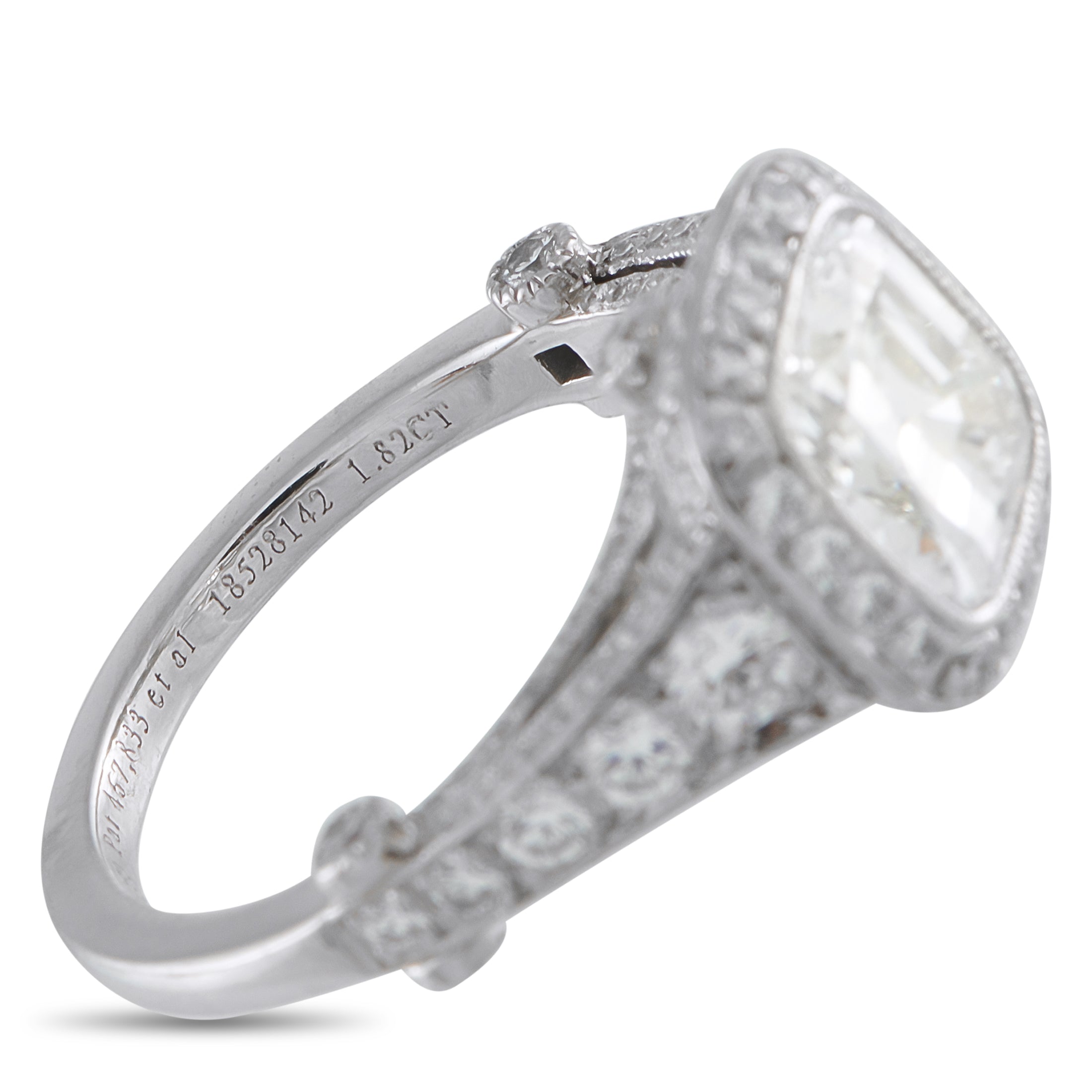 Tiffany & Co. Legacy Platinum 2.56ct Diamond Ring