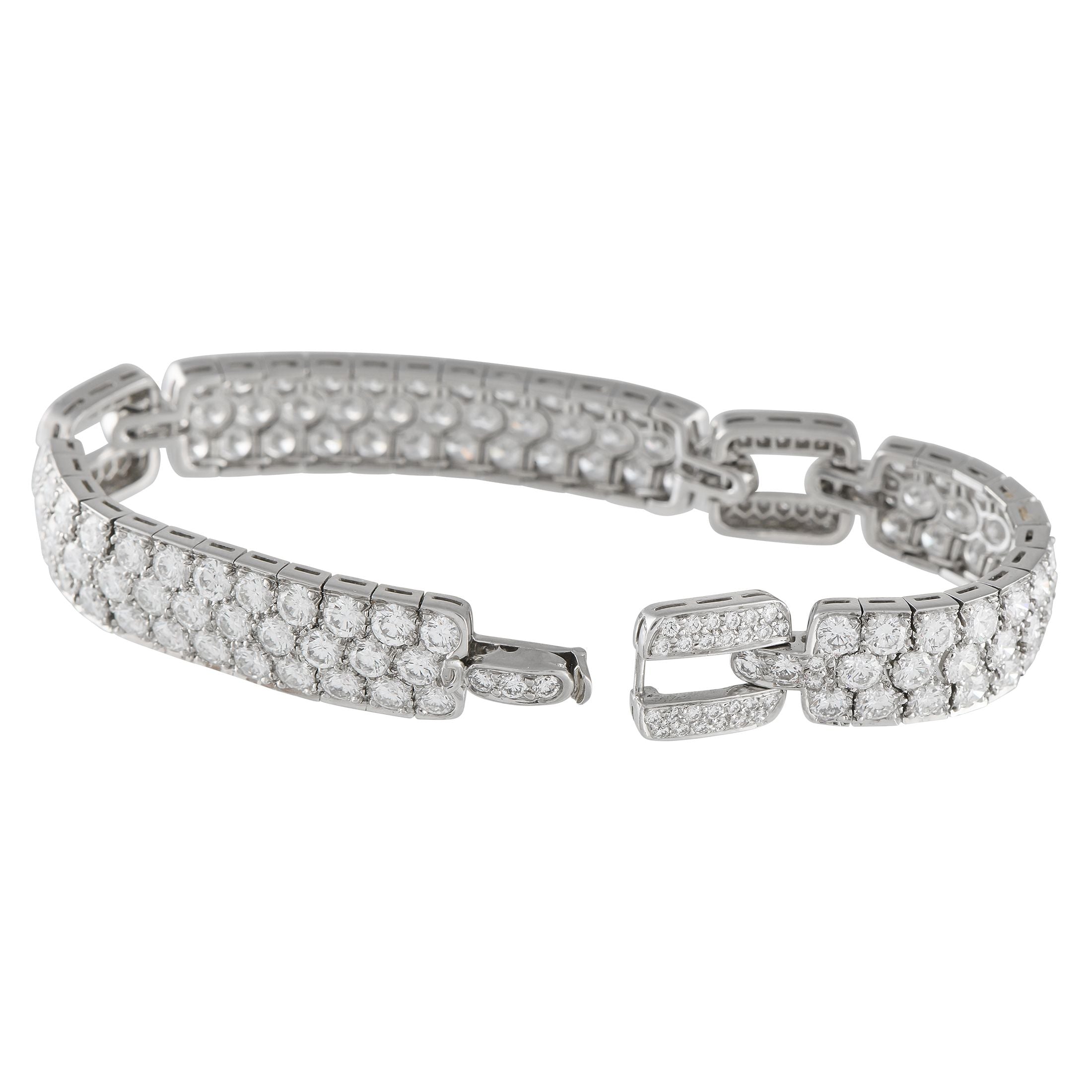 Tiffany & Co. Tiffany & Co. Vintage Platinum 16.95ct Diamond Bracelet