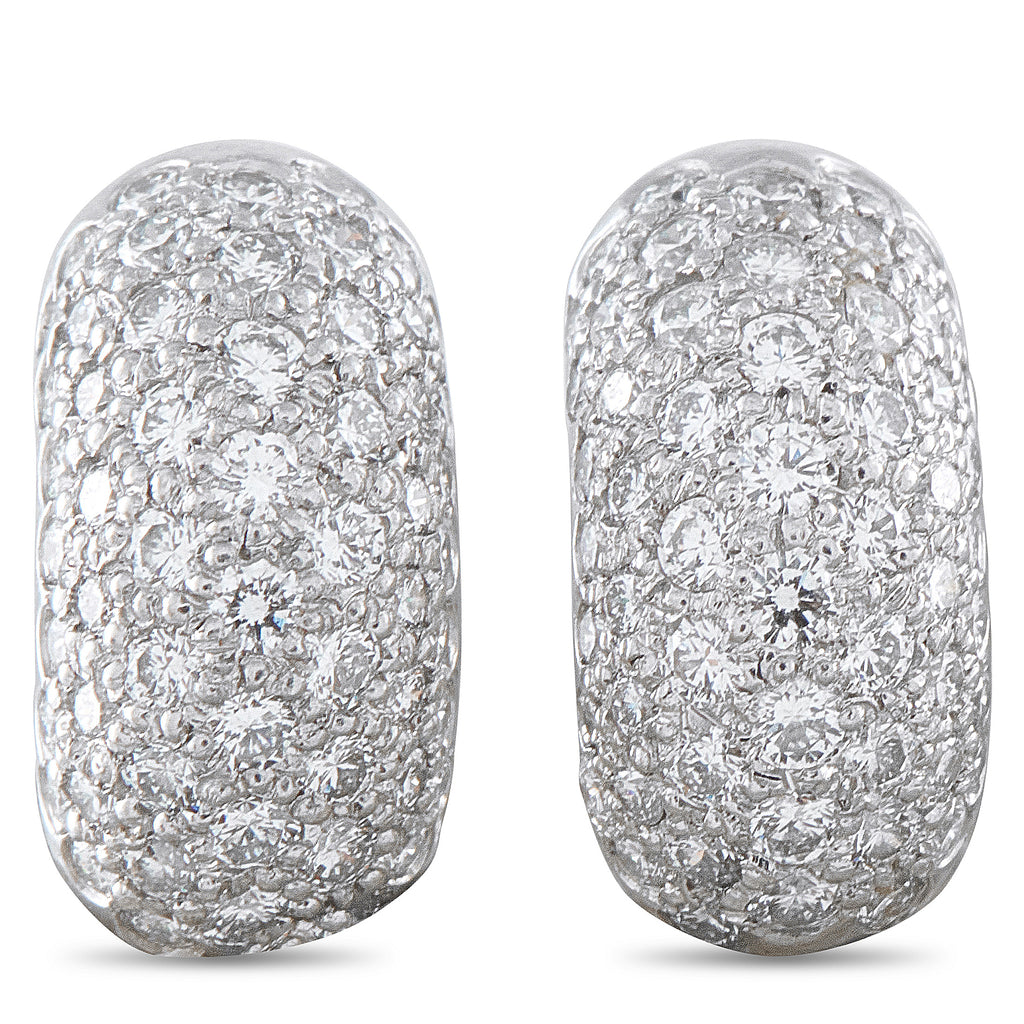TIFFANY & CO. Tiffany & Co. Platinum 0.65ct Diamond Earrings