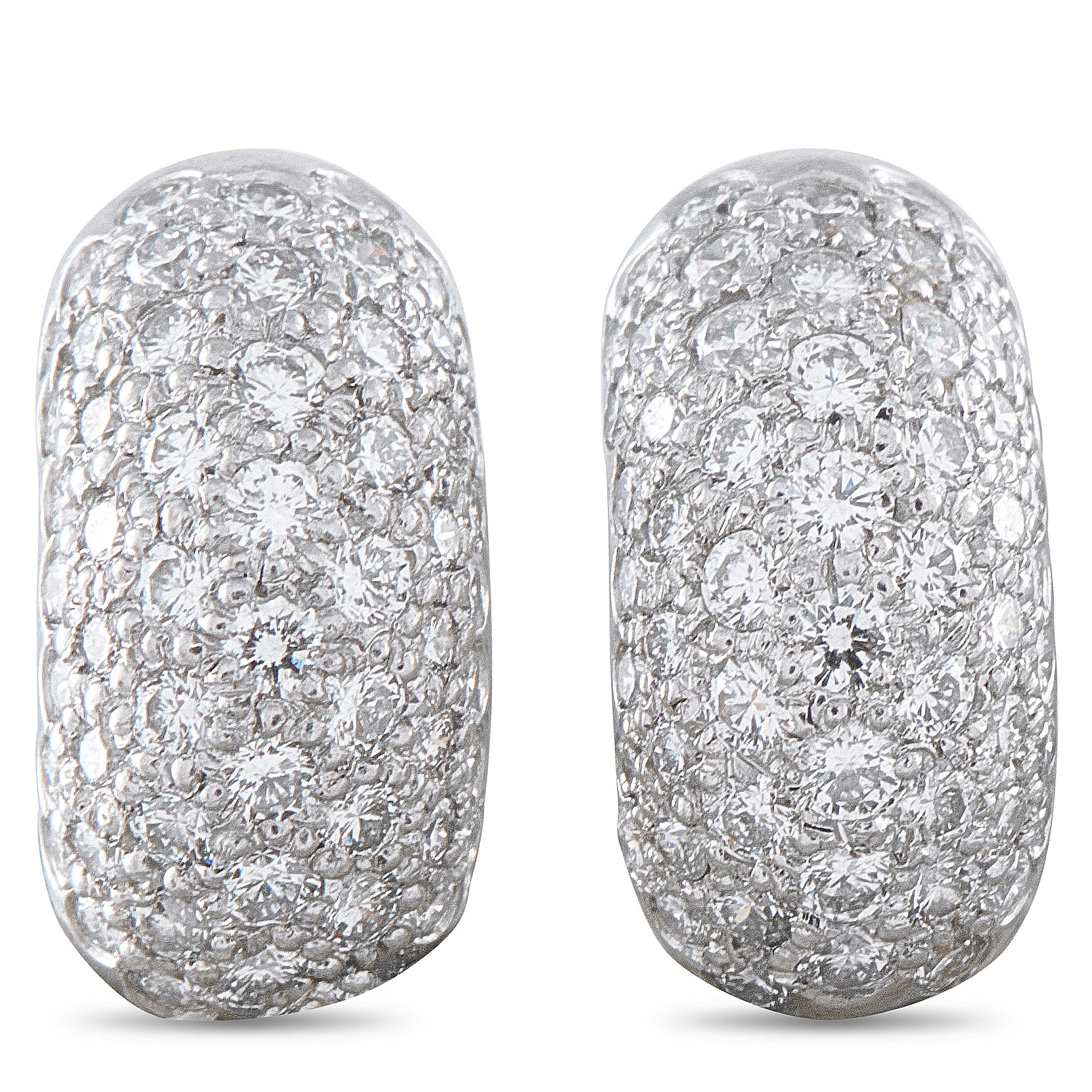 TIFFANY & CO. Tiffany & Co. Platinum 0.65ct Diamond Earrings