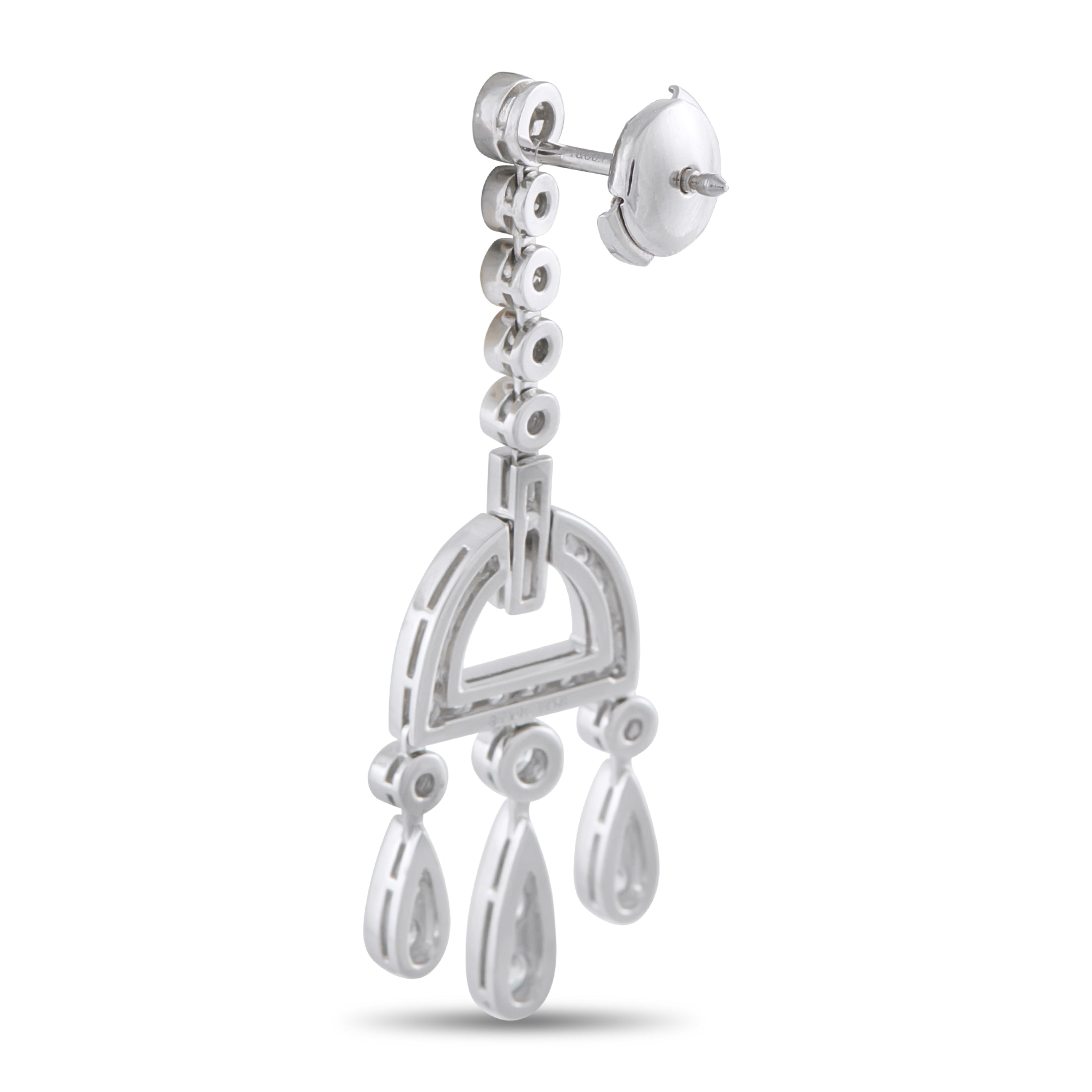 Tiffany & Co. Legacy Platinum 2.38ct Diamond Earrings