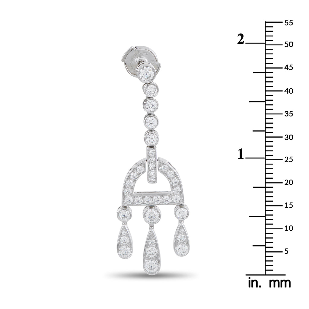 Tiffany & Co. Legacy Platinum 2.38ct Diamond Earrings