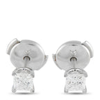 Tiffany & Co. Platinum 0.64ct Diamond Stud Earrings