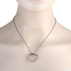 Tiffany & Co. Frank Gehry Platinum Diamond Torque Necklace