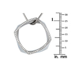 Tiffany & Co. Frank Gehry Platinum 0.60ct Diamond Torque Necklace