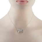 Tiffany & Co. Paper Flowers Platinum Diamond Pendant