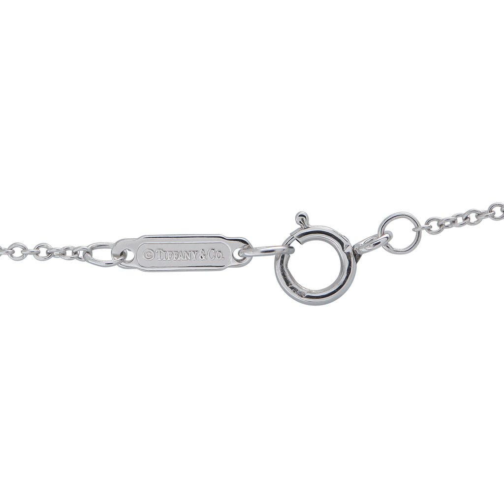 TIFFANY & CO. Tiffany & Co. Platinum 1.0ct Diamond Open Circle Pendant