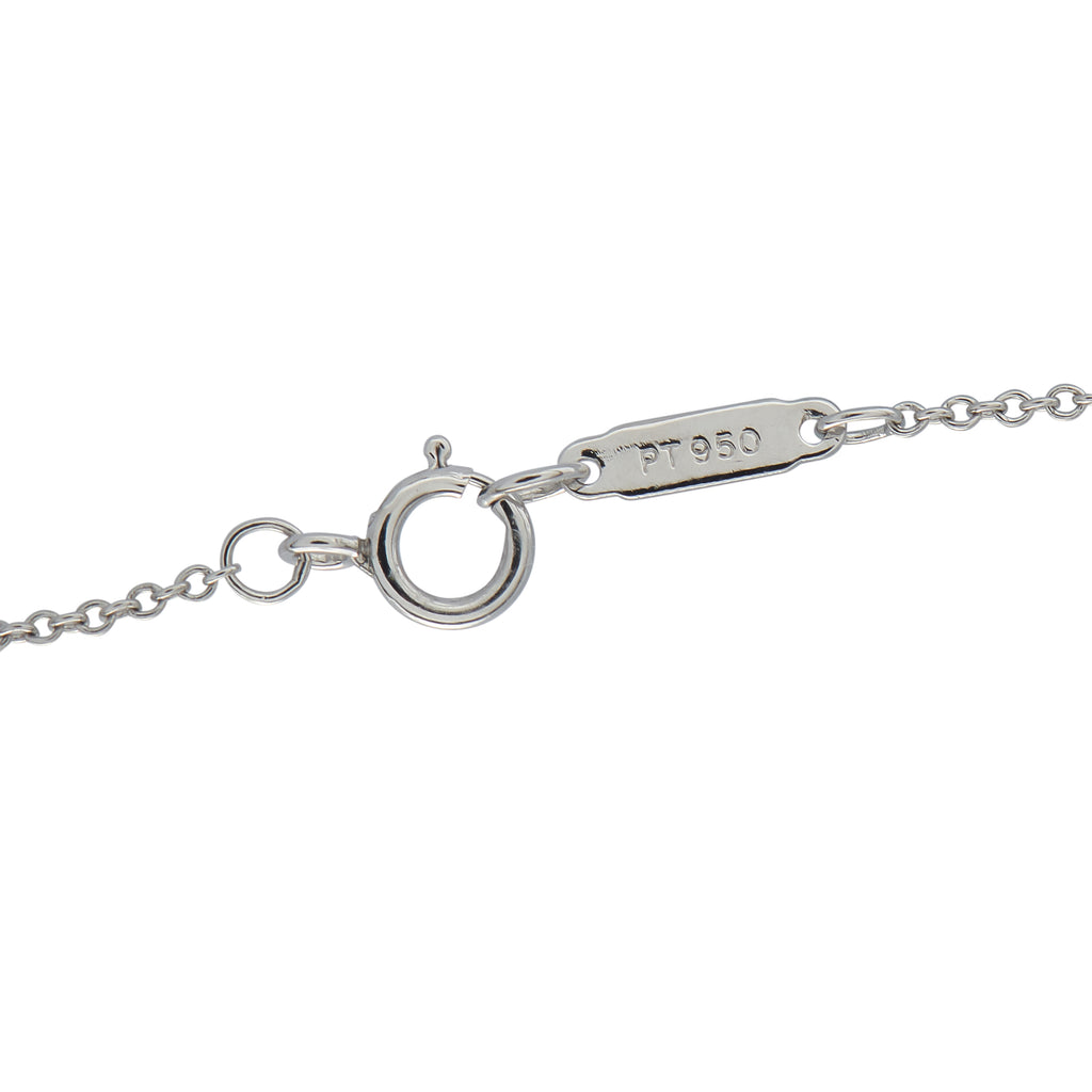 TIFFANY & CO. Tiffany & Co. Platinum 1.0ct Diamond Open Circle Pendant