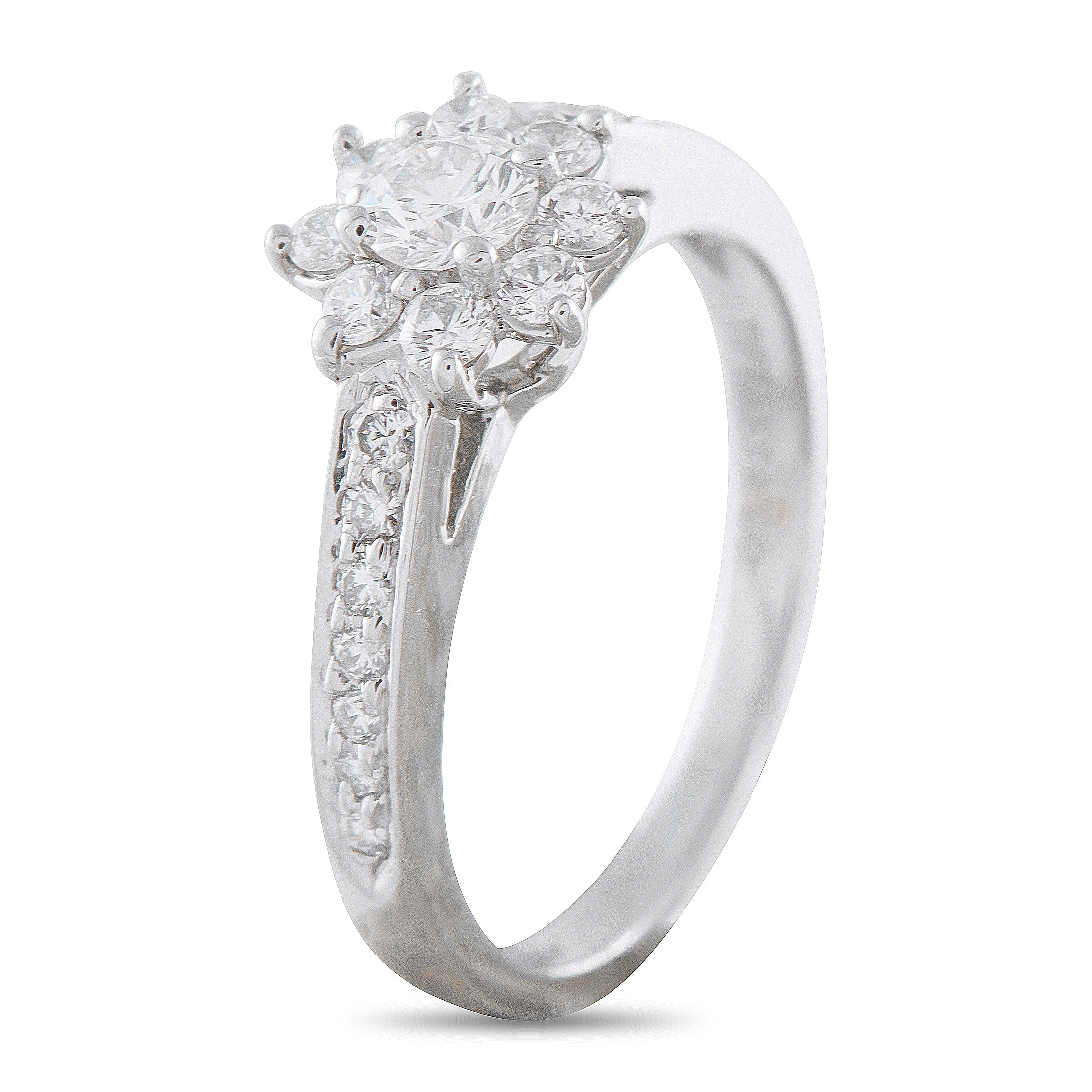 TIFFANY & CO. Tiffany & Co. Platinum 0.50ct Diamond Cocktail Ring