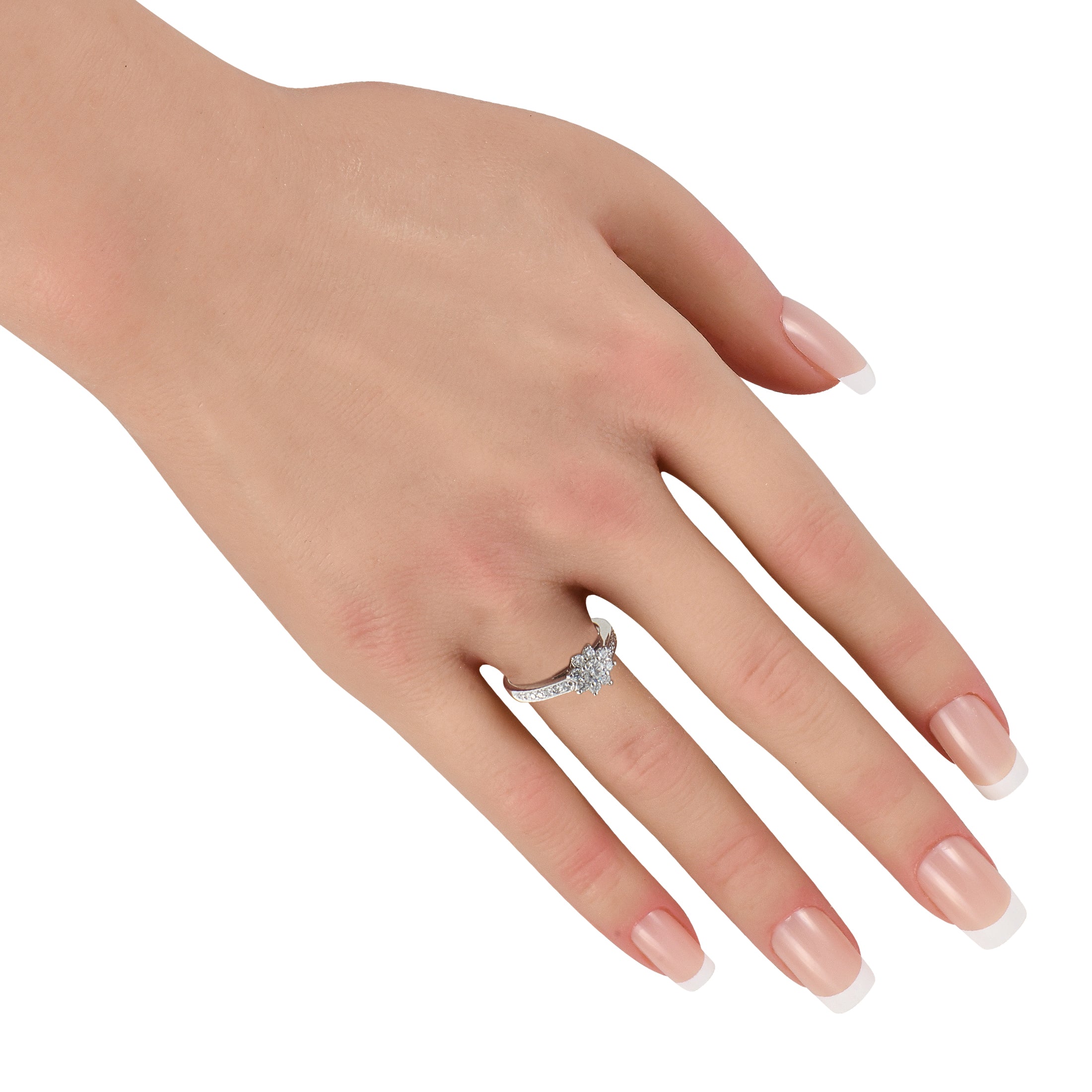 TIFFANY & CO. Tiffany & Co. Platinum 0.50ct Diamond Cocktail Ring