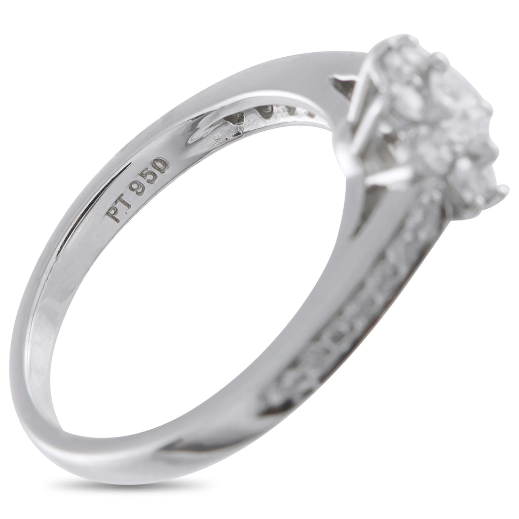 TIFFANY & CO. Tiffany & Co. Platinum 0.50ct Diamond Cocktail Ring
