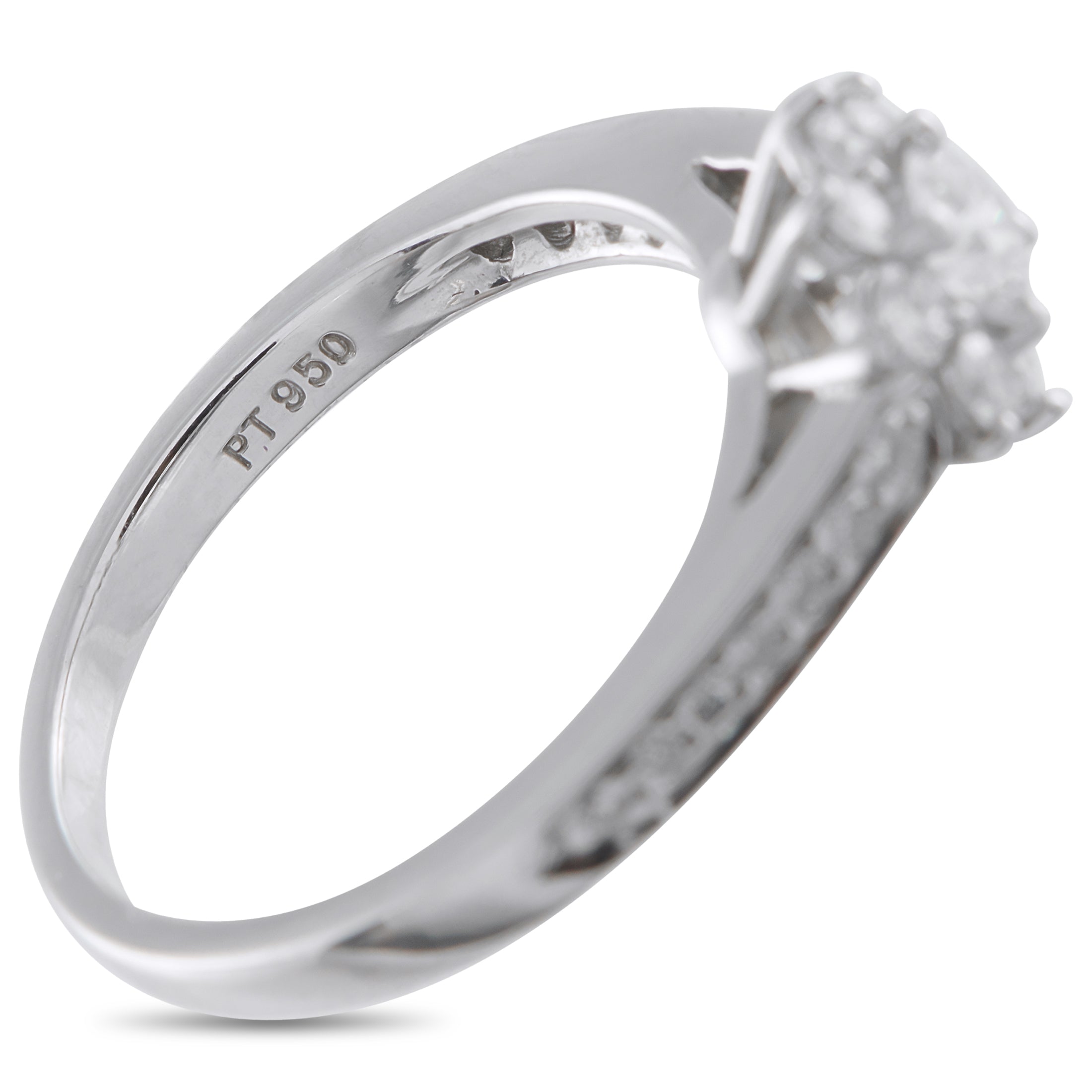 TIFFANY & CO. Tiffany & Co. Platinum 0.50ct Diamond Cocktail Ring