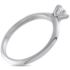TIFFANY & CO. Tiffany & Co. Platinum 0.31ct Diamond Solitaire Ring