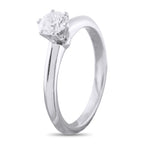 TIFFANY & CO. Tiffany & Co. Platinum 0.38ct Diamond Solitaire Engagement Ring