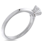 TIFFANY & CO. Tiffany & Co. Platinum 0.38ct Diamond Solitaire Engagement Ring