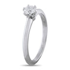 TIFFANY & CO. Tiffany & Co. Platinum 0.29ct Diamond Solitaire Engagement Ring