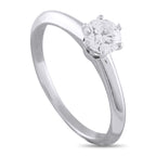 TIFFANY & CO. Tiffany & Co. Platinum 0.38ct Diamond Solitaire Ring