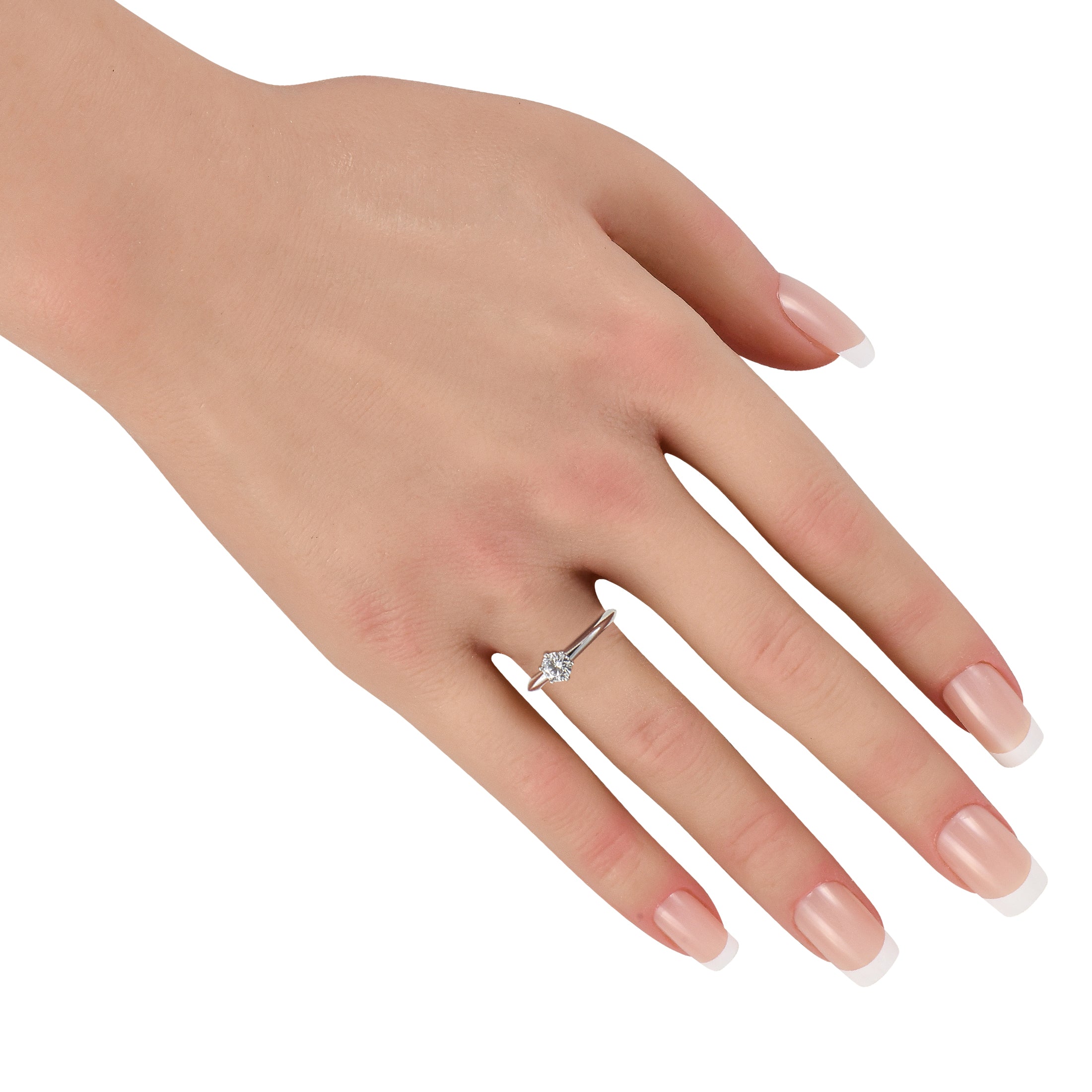 TIFFANY & CO. Tiffany & Co. Platinum 0.38ct Diamond Solitaire Ring