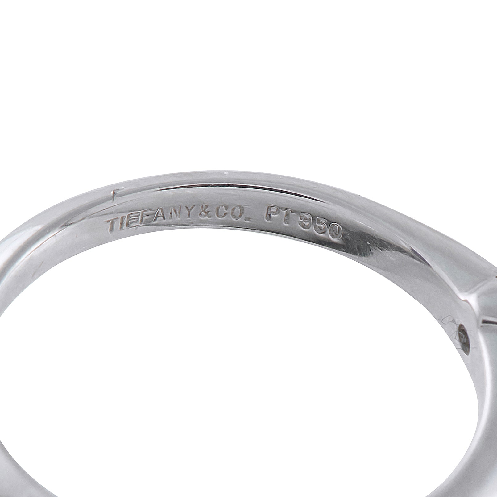 TIFFANY & CO. Tiffany & Co. Platinum 0.38ct Diamond Solitaire Ring