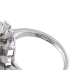 Tiffany & Co. Platinum 1.35ct Diamond and Sapphire Ring