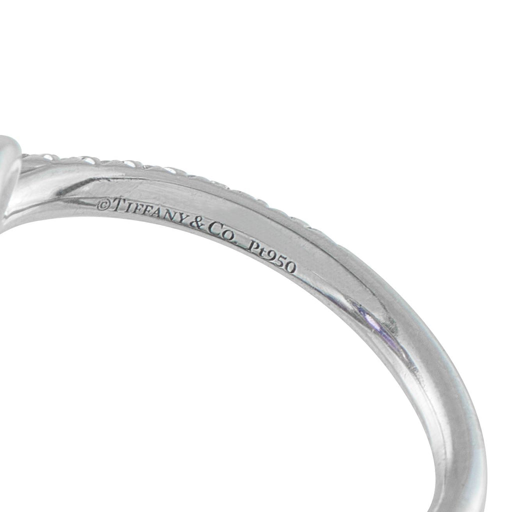 Tiffany & Co.Tiffany & Co. Platinum Diamond and Tanzanite Ring