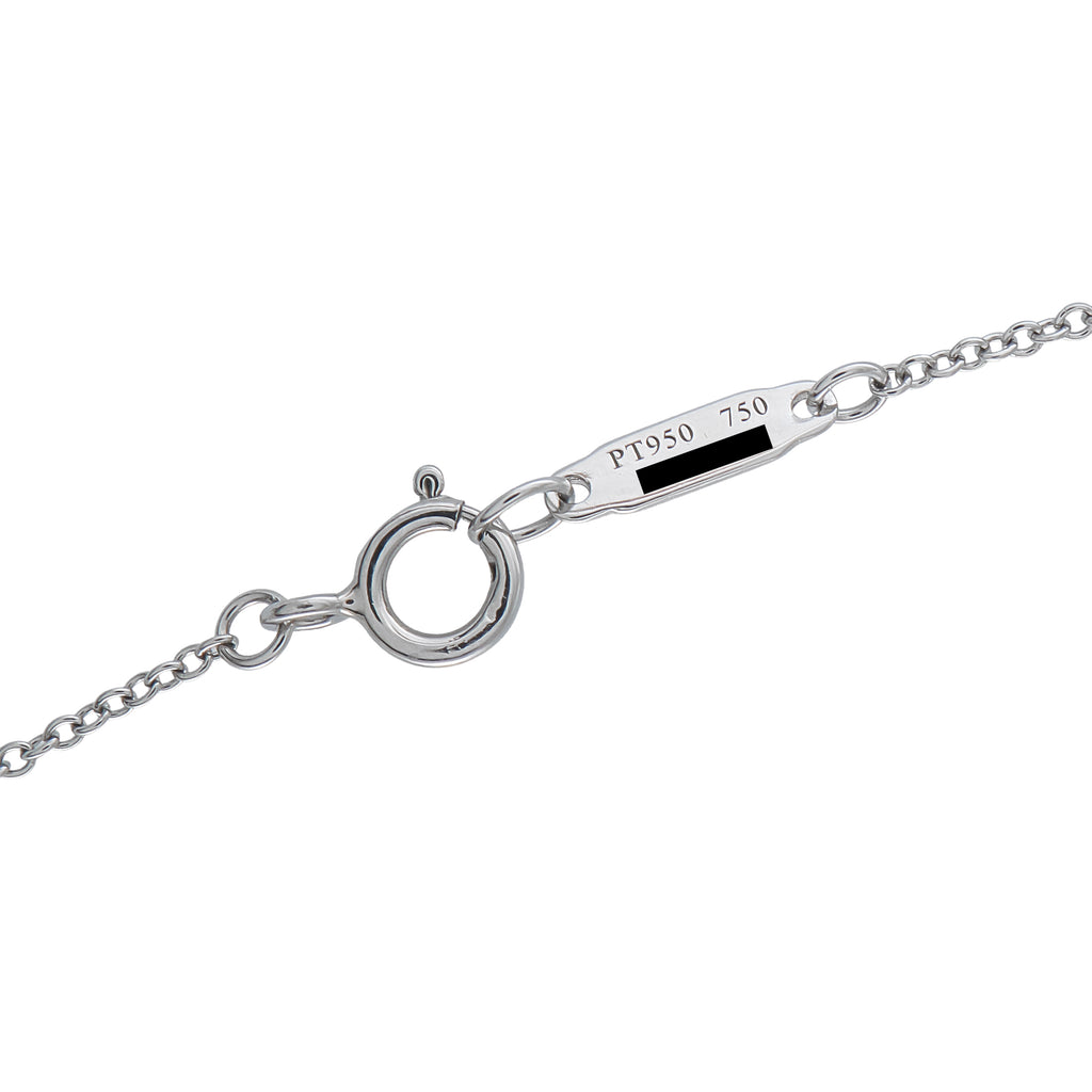 Tiffany & Co. Platinum 0.40ct Fancy Yellow Diamond Pendant