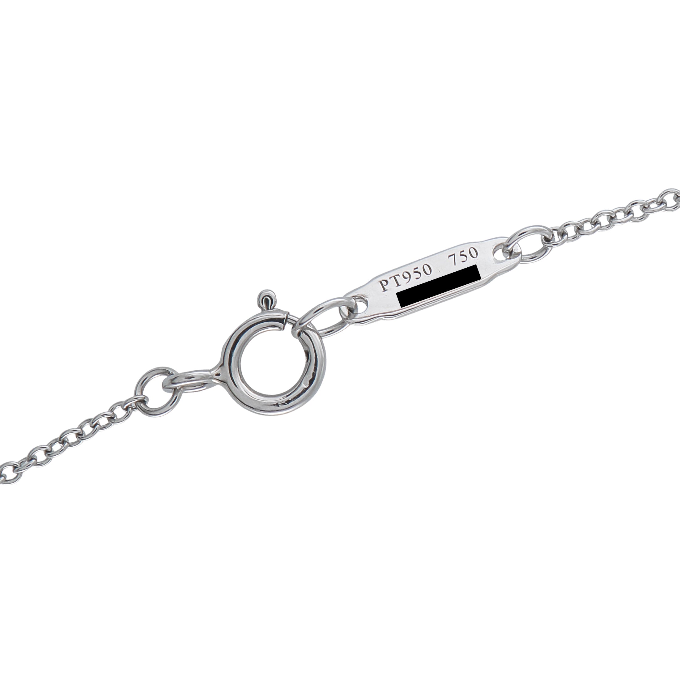 Tiffany & Co. Platinum 0.40ct Fancy Yellow Diamond Pendant