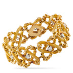 Tiffany & CO. Schlumberger 18K Yellow Gold 1.50ct Diamond Bracelet