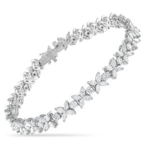 Tiffany & Co. Victoria Platinum 6.01ct Diamond Bracelet