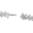 Tiffany & Co. Victoria bracelet clasp detail with a secure metal fastener and floral motifs