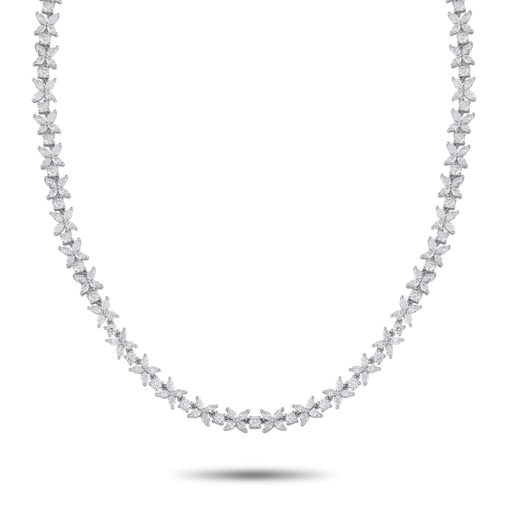 TIFFANY & CO. Tiffany & Co. Victoria Platinum 12.72ct Diamond Necklace