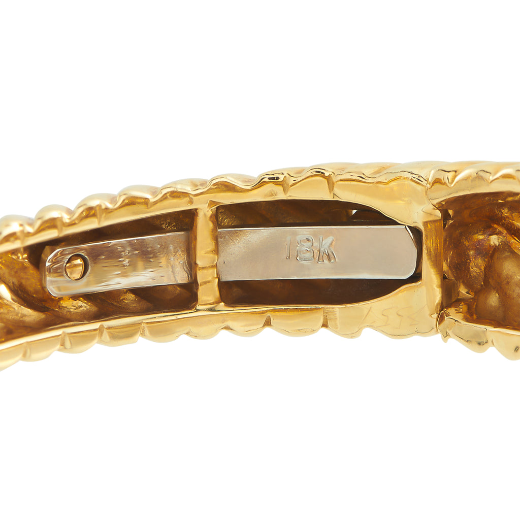 TIFFANY & CO. Tiffany & Co. Vintage 18K Yellow Gold 1.0ct Diamond Bracelet