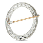 Tiffany & Co. Platinum 2.0ct Diamond Eternity Pin