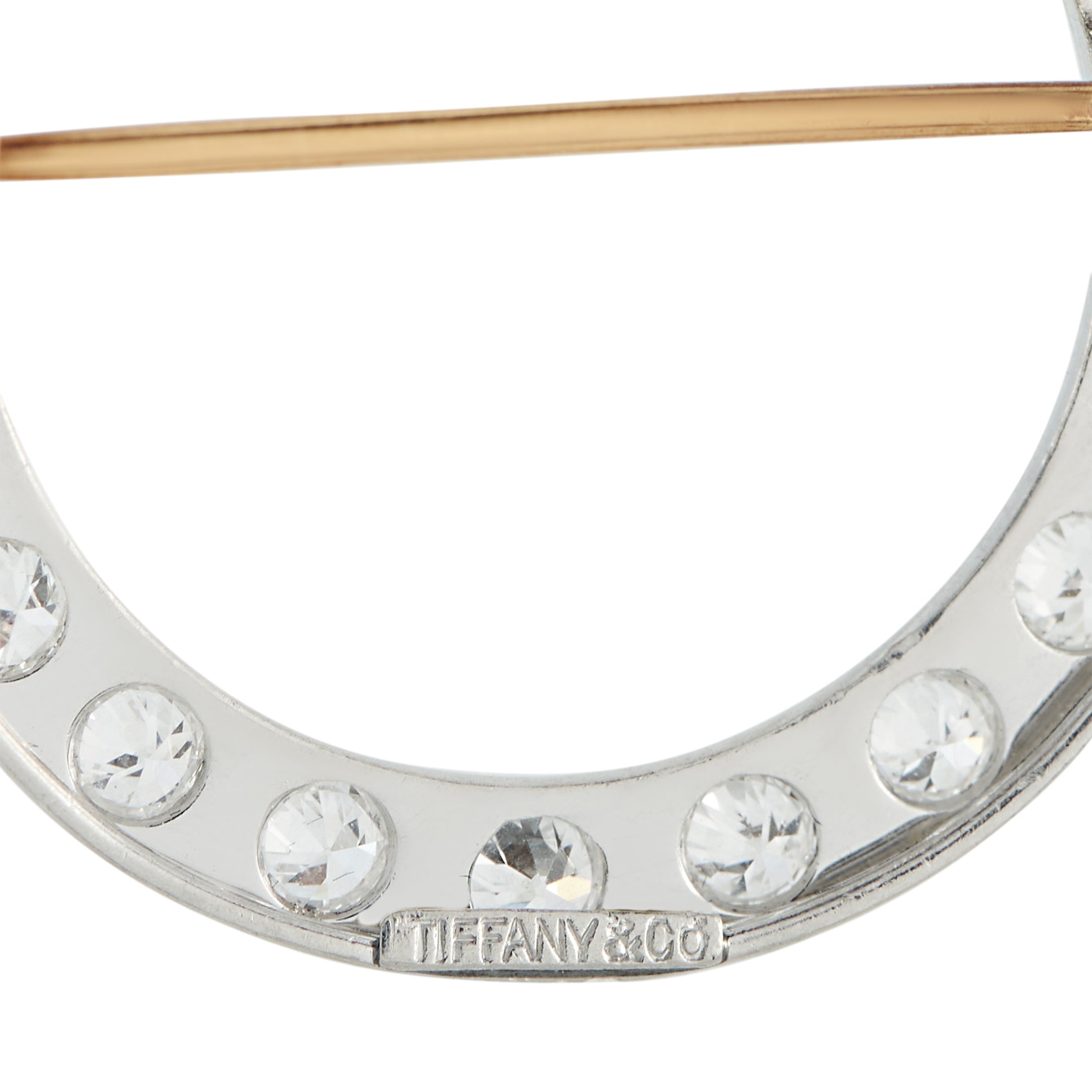 Tiffany & Co. Platinum 2.0ct Diamond Eternity Pin