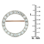 Tiffany & Co. Platinum 2.0ct Diamond Eternity Pin