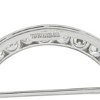 Tiffany & Co. Platinum 2.0ct Diamond Eternity Pin