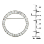 Tiffany & Co. Platinum 2.0ct Diamond Eternity Pin