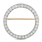 Tiffany & Co. Platinum 2.0ct Diamond Eternity Pin – Add a touch of sparkle to any hat, lapel, or scarf with this exquisite Ti