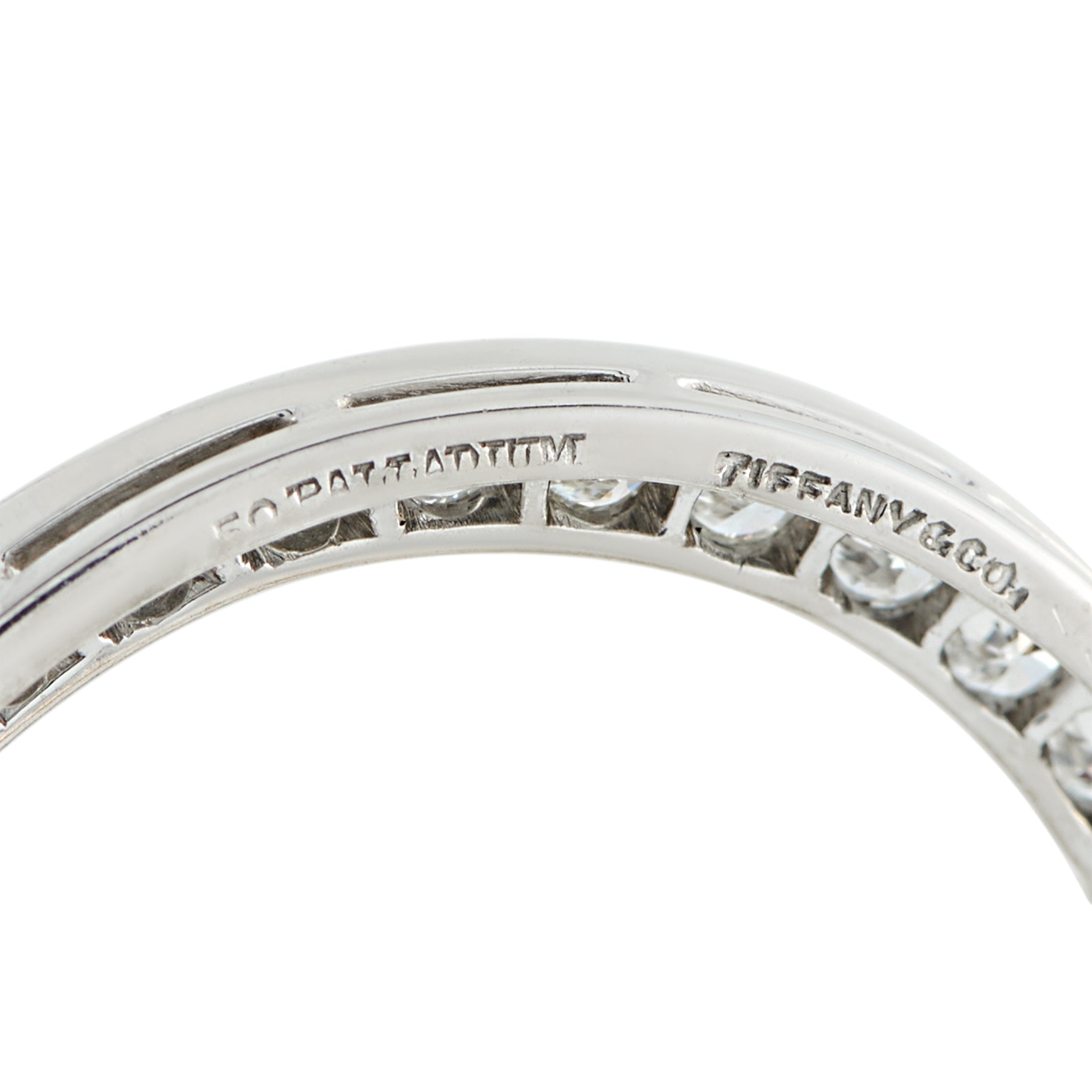 Tiffany & Co. Platinum 2.0ct Diamond Eternity Pin