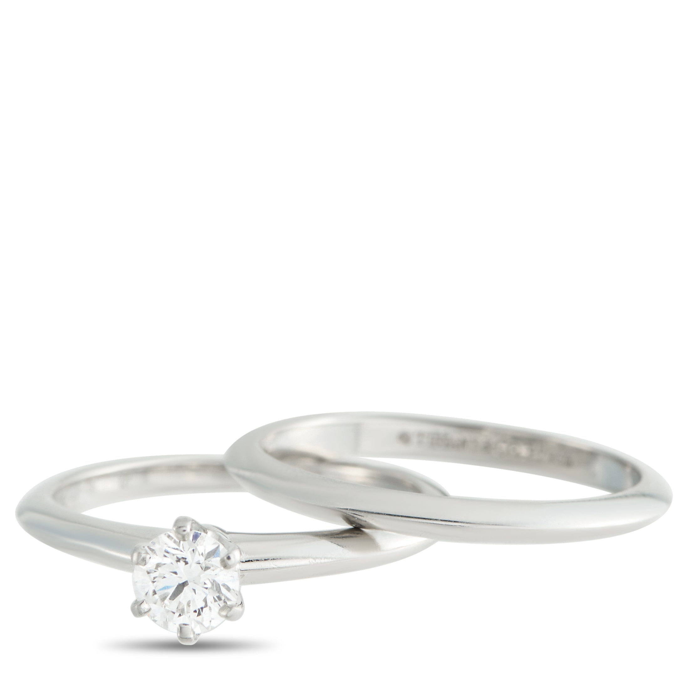 TIFFANY & CO. Tiffany & Co. Platinum 0.45ct Diamond Ring