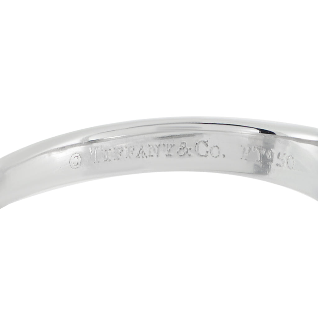 Tiffany & Co. Platinum 0.56ct Diamond Solitaire Ring