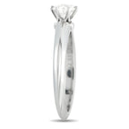 Tiffany & Co. Platinum 0.40ct Diamond Solitaire Ring