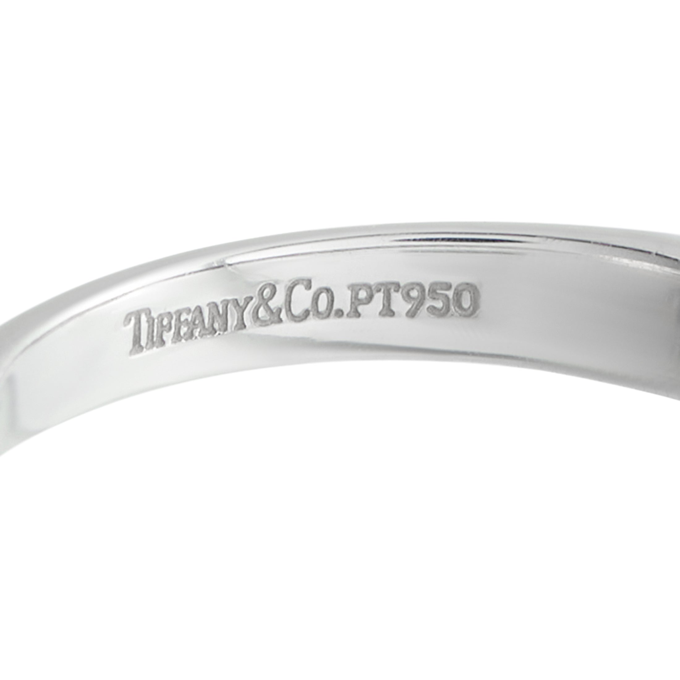 Tiffany & Co. Platinum 0.40ct Diamond Solitaire Ring