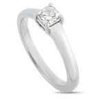 Tiffany & Co. Platinum 0.31ct Lucida Diamond Solitaire Ring