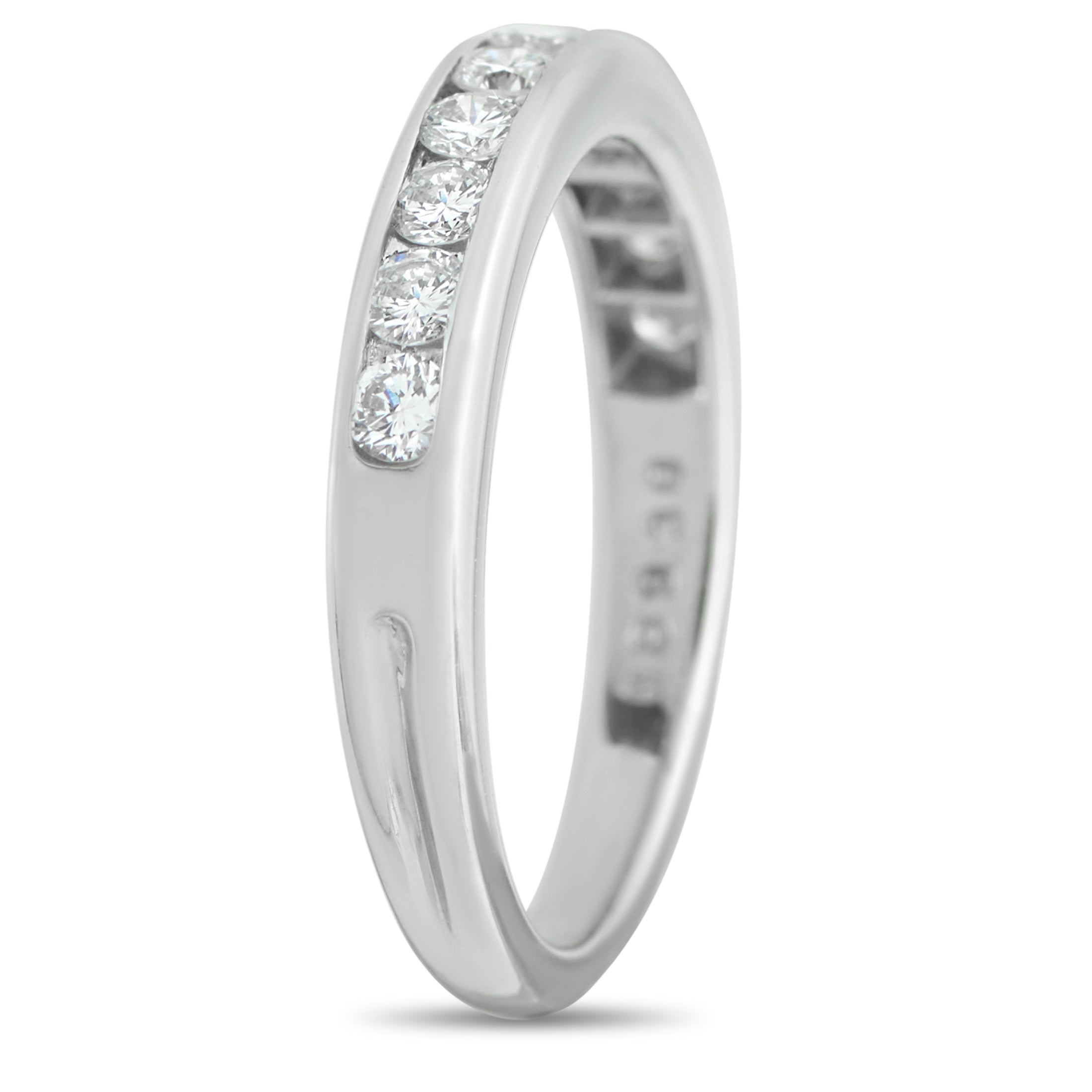 TIFFANY & CO. Tiffany & Co. Platinum 0.44ct Diamond Band