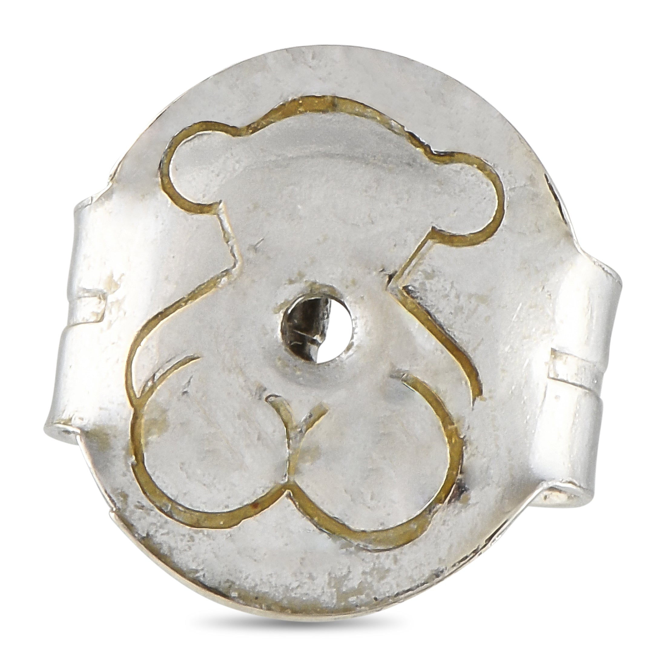 Tous 18K White Gold 1.75ct Diamond Earrings