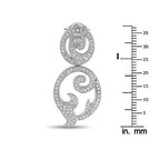 Tous18K White Gold 1.75ct Diamond Earrings