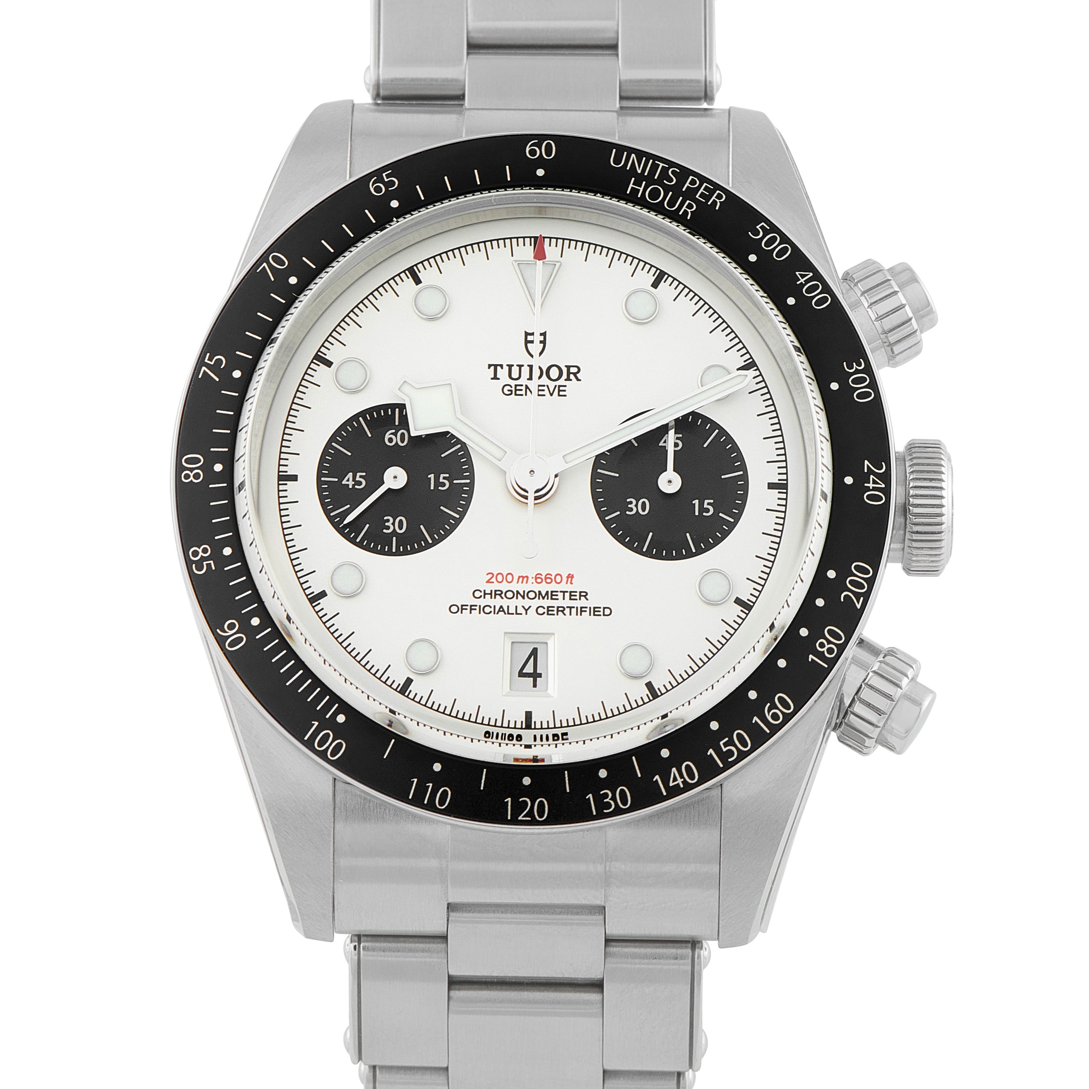 Tudor Black Bay Chrono Panda Dial Steel Watch