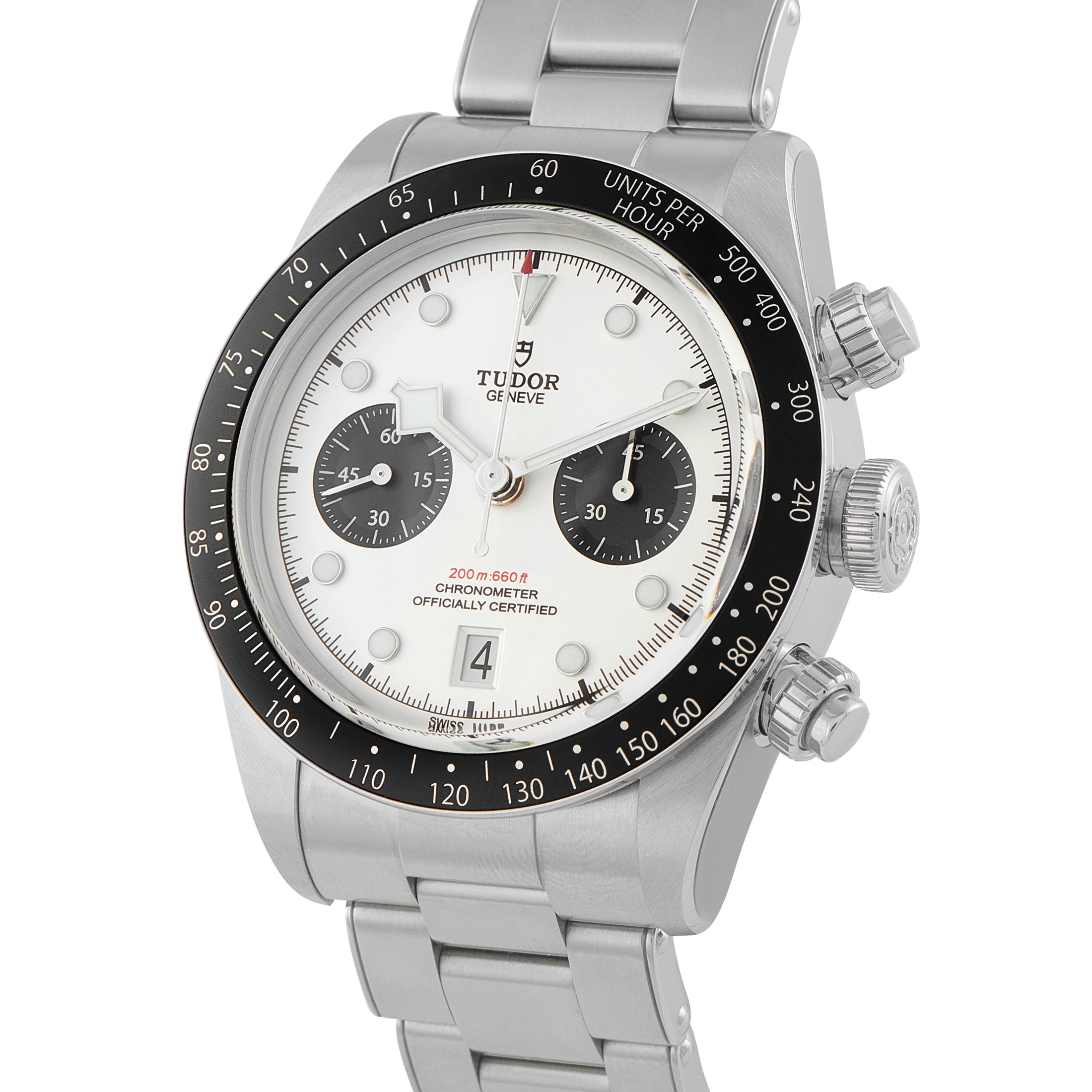 Tudor Black Bay Chrono Panda Dial Steel Watch